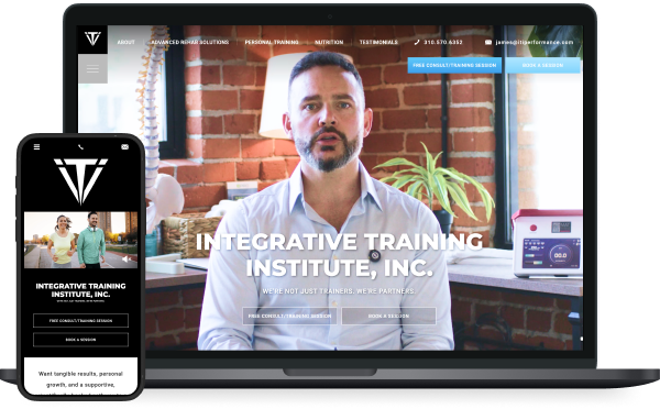 ITI Performance's screenshot on tablet